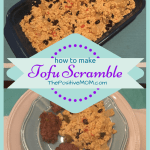 how to make vegan tofu scramble for breakfast (dairy free egg substitute)