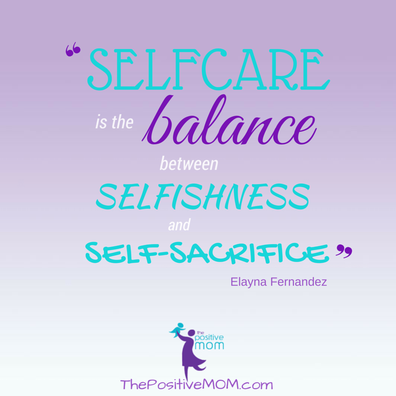 Self-care is the balance between selfishness and self-sacrifice.