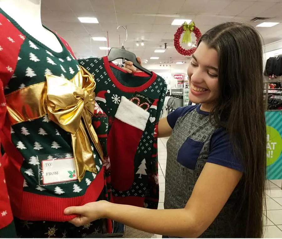 Jcpenney ugly christmas on sale dress