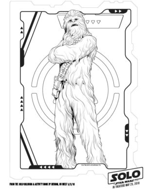 free printable star wars coloring pages  hansolo