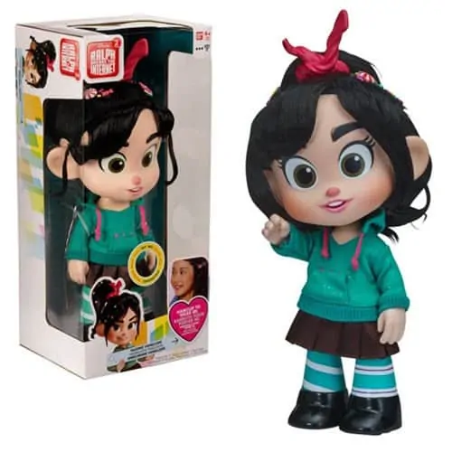 vanellope with princesses from ralph breaks the internet doll set