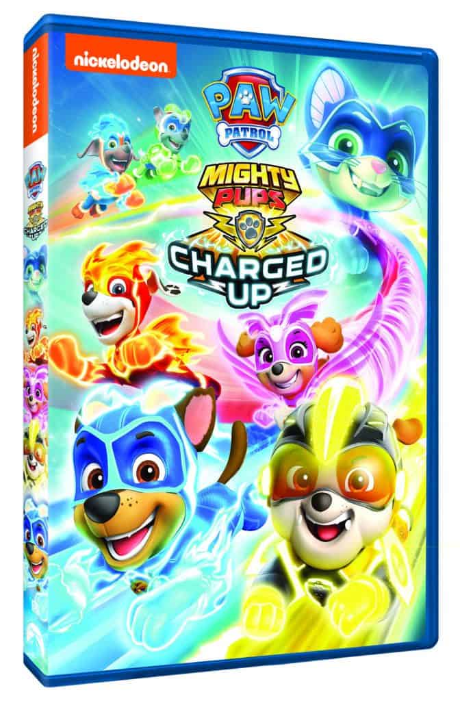 PAW Patrol Mighty Pups Charged Up DVD Giveaway