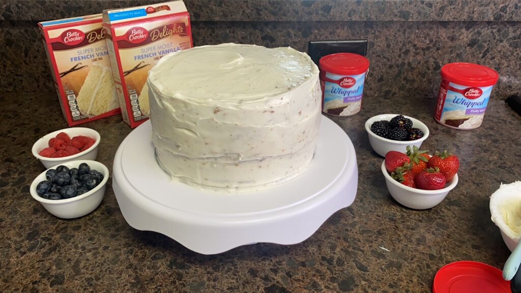 2 layer cake ingredients Betty Crocker