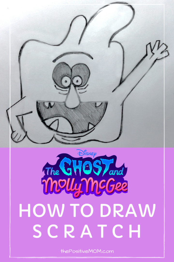 How to Draw Scratch from The Ghost and Molly McGee