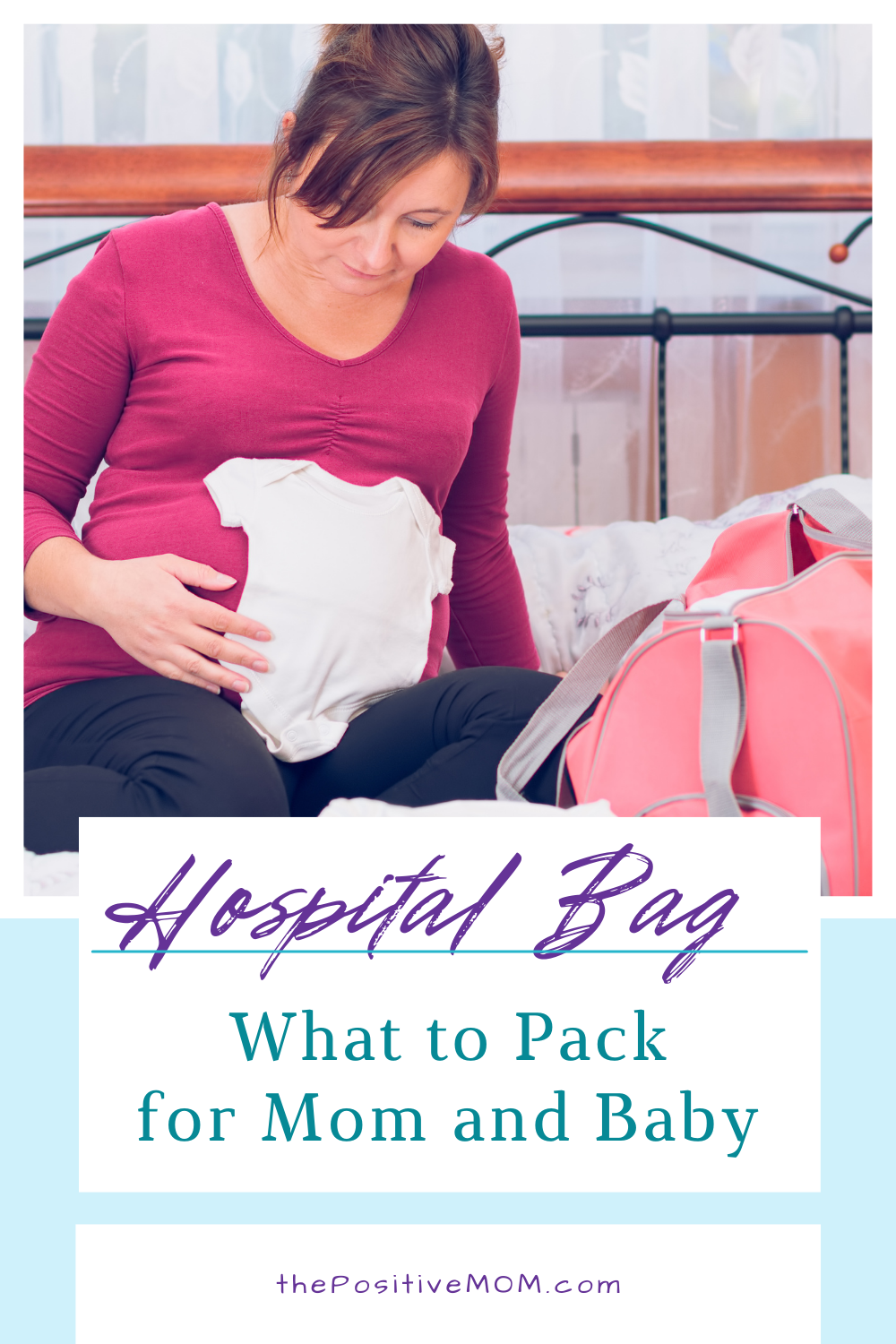 Maternity hospital bag checklist *Printable word document*